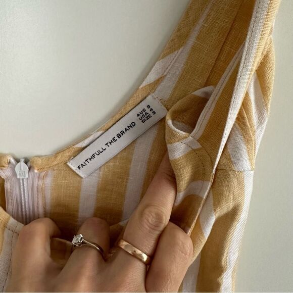 Faithfull The Brand Linen Dress - Picture 4 of 5